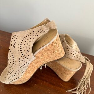 Franco Sarto wedge sandals